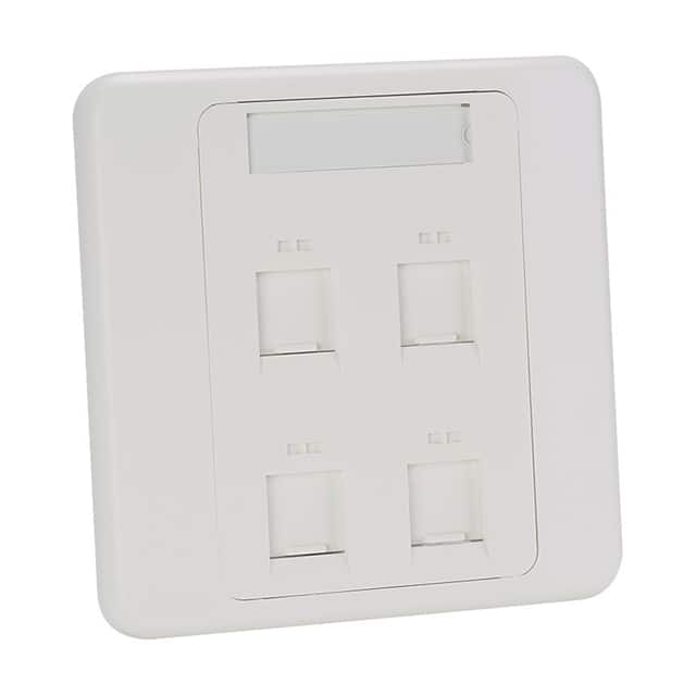 CFPL86F4SAW Panduit Corp  Keystone Faceplates Frames